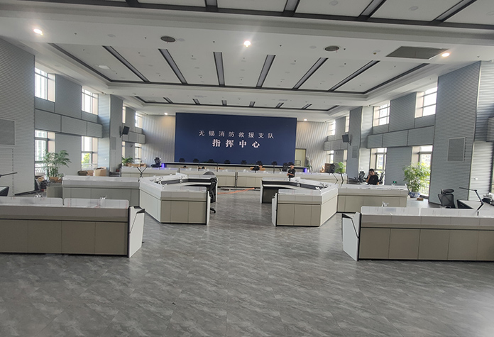 無錫市消防救援支隊(duì)指揮中心接警臺(tái)項(xiàng)目